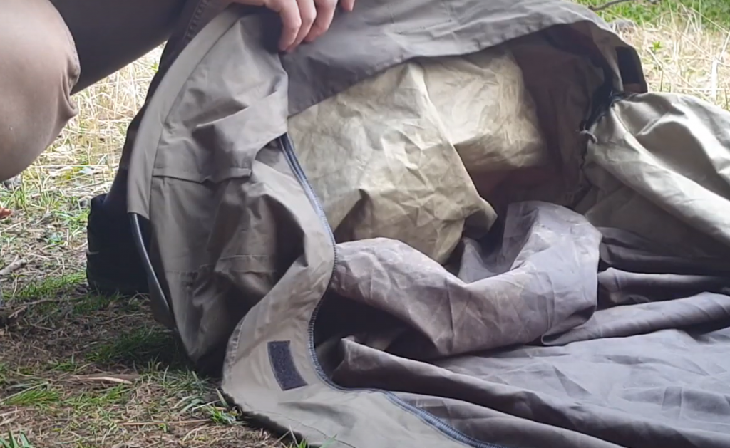 Wie pflegt man einen Zeltsack?
